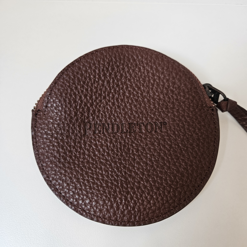 NWOT Pendleton Trail Wyeth Dome Purse & Coin Purse - Leather & Wool - Picture 8 of 15